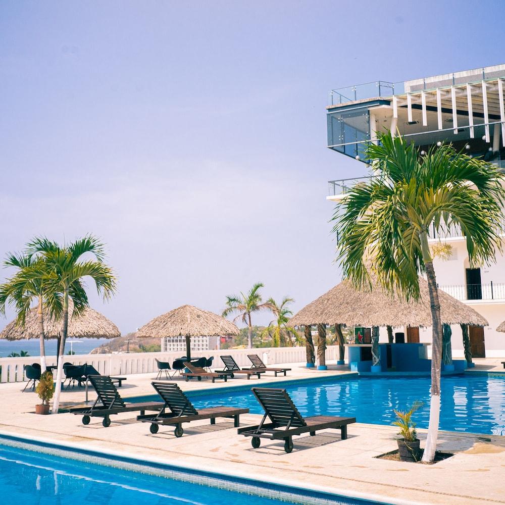 Hotel Caracol Plaza Puerto Escondido  Eksteriør bilde